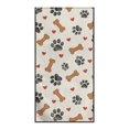 thumbnail image 2 of XYZCANDO Dog Paw Print, Bone & Heart Pattern Car Seat Towel Covers Easy Installation for Camping Outdoor Sports, Enhances Comfort Anti-Slip Seat Covers Non Slip, 2 of 11