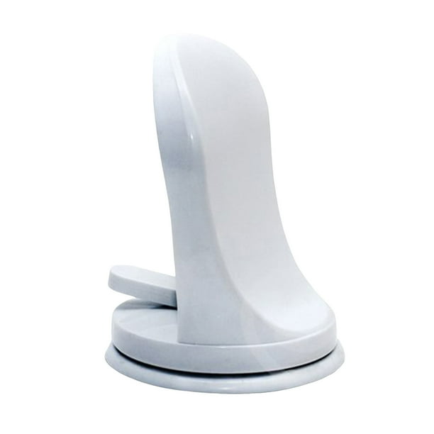 Reposapiés Para La Ducha Para Afeitarse Las Piernas. Sin Taladrar. Ventosa. Pedal De Baño. Ayuda Para Afeitarse Las Piernas En El Baño. Reposapiés. Afeitado. Ducha. Taburete De Ducha Blanco Para El