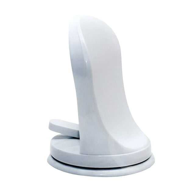 Repose-pied de Douche pour Raser les Jambes Sans Perçage Ventouse Pédale de Salle de Bain Aide au Rasage Repose-Pied Tabouret de Douche Blanc pour Intérieur de Douche