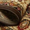 thumbnail image 2 of Home Dynamix Royalty Elati Traditional Ornate Damask Area Rug, Brown/Ivory, 7'8"x10'4", 2 of 6