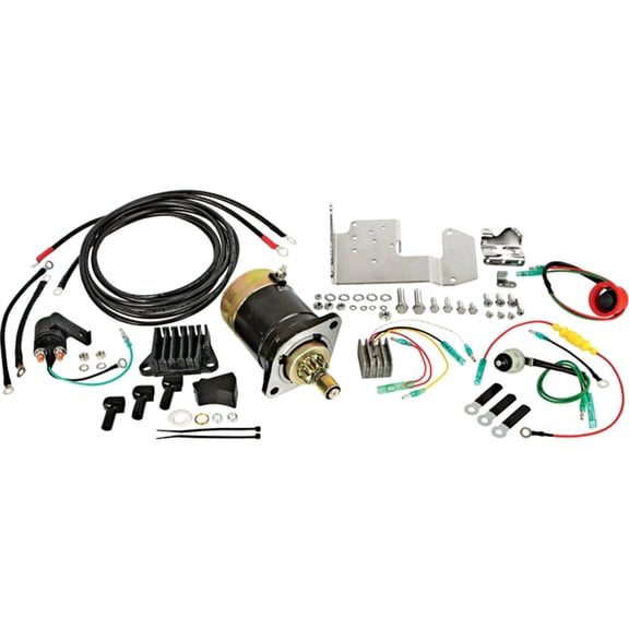 New Electric Engine Start Kit for Nissan & Touatsu 25, 30 Outboard, Mercury 30HP