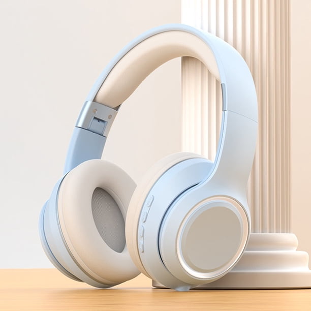 Auriculares Bluetooth 5.3 para esports, de baja latencia, cómodos, 20 horas de uso, plegables y con micrófono.