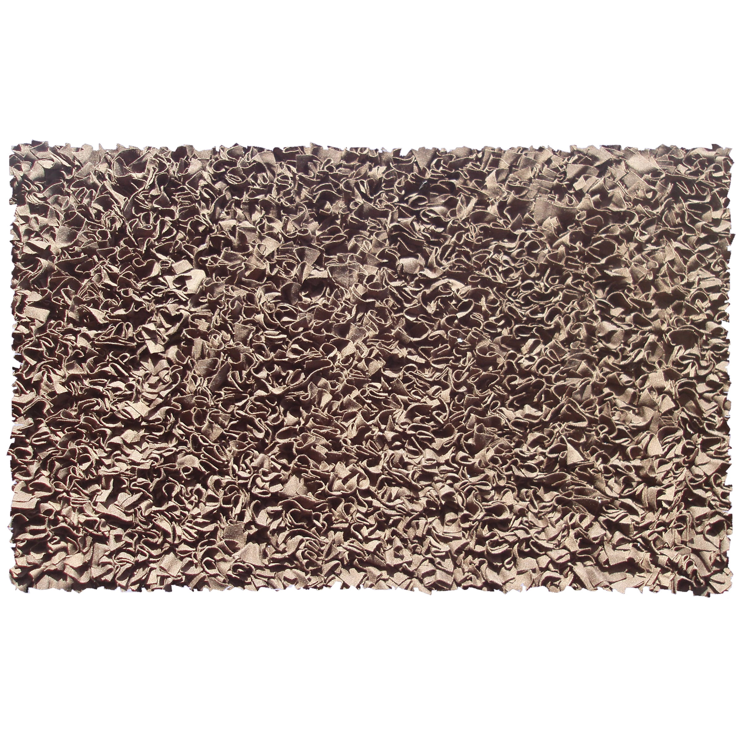 MAISON Shaggy Raggy Natural Cotton Jersey Area Rug (4'7 x 7'7