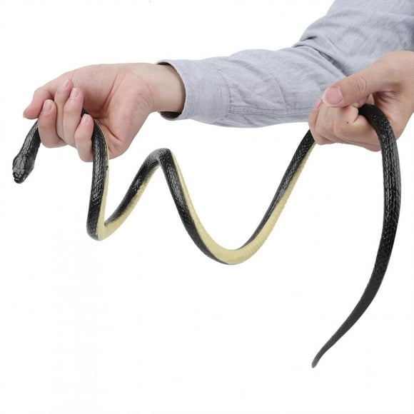 Rubber Snake Toys Simulation Toys  Supplies Play Toy Outdoor  Decoration 1.25M For Simulation