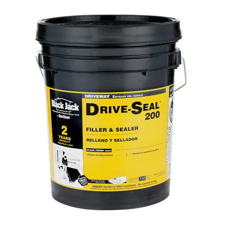 Black Jack Drive-Seal 200 Filler & Sealer, 5 (The Best Driveway Sealer)