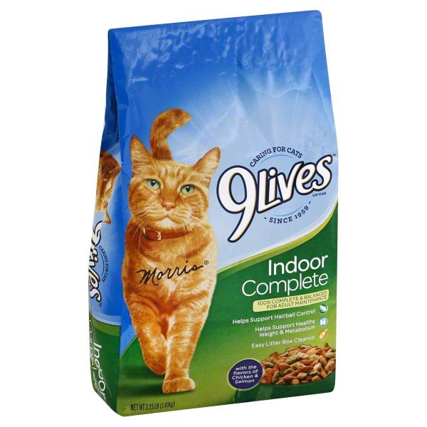 9Lives Indoor Complete Dry Cat Food, 3.15 lb