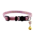 thumbnail image 2 of AURORA TRADE Cat Collar Detachable Bow-knot Costume Accessories Fashion Pet Collar Puppy Necklace with Bell for Party, 2 of 8