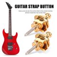thumbnail image 4 of 2 uds bajo correa de guitarra eléctrica botón de bloqueo clavos de cinturón antideslizantes (dorado) Ndcxsfigh Nuevos Originales, 4 of 8