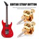 thumbnail image 4 of Sywqhk 2 uds bajo correa de guitarra eléctrica botón de bloqueo clavos de cinturón antideslizantes (dorado) Sywqhk Alta Calidad, 4 of 8