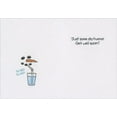 thumbnail image 2 of Oatmeal Studios Snowman Doctor: You're Just Dehydrated Funny / Humorous Get Well Card, 2 of 2