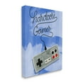 thumbnail image 3 of Stupell Industries Hardcore Gamer Blue Controller Art for Kids Painting Gallery Wrapped Canvas Print Wall Art, 3 of 5