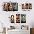 thumbnail image 4 of Designart "Coral Blue Mexico Art Selfportrait With" Portrait Wall Art Set Of 3 - Coral Mexican Art Gallery Wall Set For Home Decor, 4 of 6