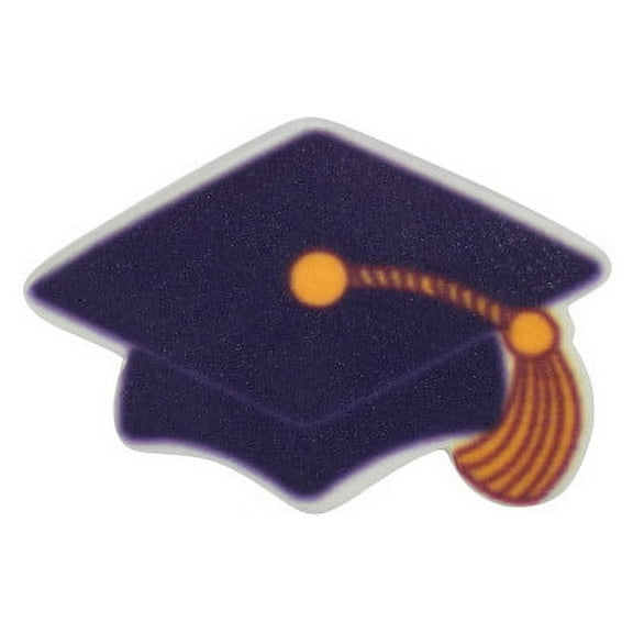 DecoPac Pieces Dessert Sprinkles & Decorations Vanilla Graduation, 12 Pieces