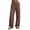 Coffee, variant on zbxnLI Women's Casual Sweatpants Elastic Waist Drawstring Wide Leg Pants Workout Running Athletic Track Pants
