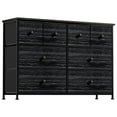 thumbnail image 2 of GUNAITO 8 Drawer Dresser for Bedroom Chest of Drawers Fabric Storage Bin,Deke Black, 2 of 9