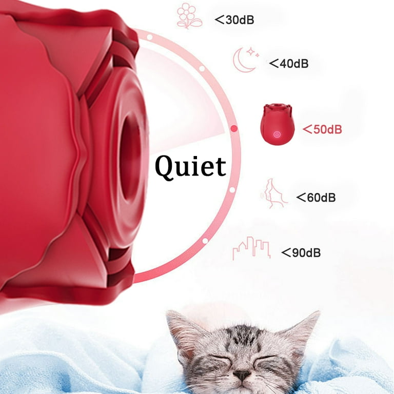 TLUDA Rose Toys Vibrator for Women, Sucking Vibrator Adult Toy - Walmart.com