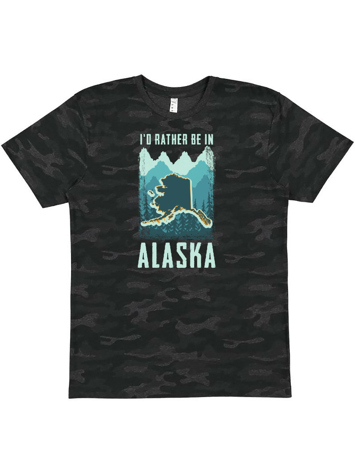 Inktastic Alaskan Rather Be in Alaska T-Shirt - Walmart.com