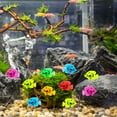 thumbnail image 6 of NUOLUX 10Pcs Artificial Floating Colorful Fish Aquarium Decoration Bright Color Plastic For Fish Tank, 6 of 8