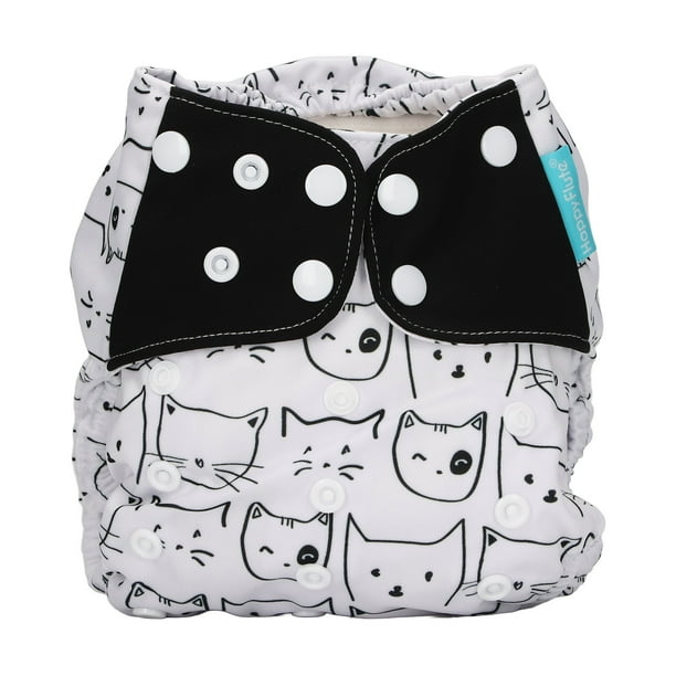 Pañal De Tela Para Bebé, Pañales De Tela Estampado Lindo Suave Para Bebé ANGGREK EF22