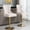 Beige, variant on Fashionable Pu Leather - Orange ( Of 2) Adjustable 26-33 Inch Seat, Comfortable Seating, Materials 360° Swivel In High Rebound Cushion 2 For Home Pub And Kitchen Island