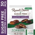 thumbnail image 3 of RUSSELL STOVER Sugar Free Assorted Caramels in Chocolate Candy, 15.3 oz. bag, 3 of 10