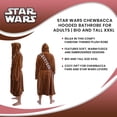 thumbnail image 7 of Robe Factory RBF-16448-C Star Wars Chewbacca Hooded Bathrobe For Adults, Big And Tall XXL, 7 of 7