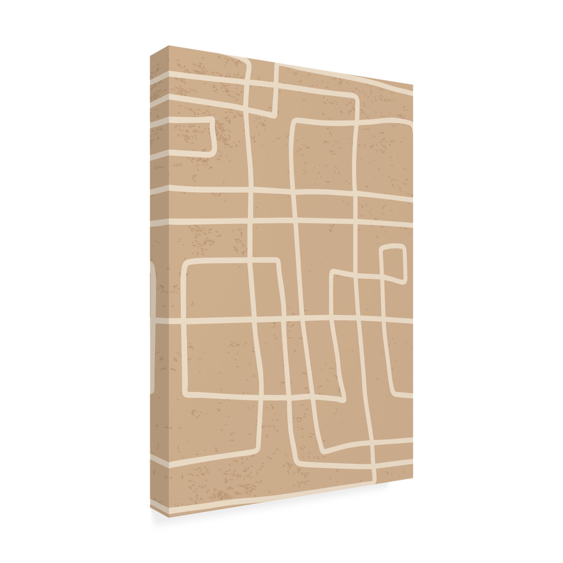 Trademark Fine Art jay stanley Lines Lines Lines 3 Canvas Wall Art
