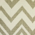 thumbnail image 2 of Pillow Decor Lorenzo Zigzag Cream 20x20 Cotton Throw Pillow Accent Decor, 2 of 2