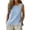02# Light Blue, variant on Oversized Tops for Women Loose Sleeveless Tank Top with Pockets, Casual High-Low Hem Summer Cotton Flowy Fit Daily Wear S-3XL