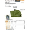 thumbnail image 2 of Lona Reforzada Truper 6 X 9 Mt Verde LT-69X, 2 of 2