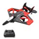 thumbnail image 1 of Control remoto inteligente, Avión RC con cámara 480P 2,4 GHz RC avión deslizamiento avión vuelo jugu Tomshoo rojo, 1 of 7