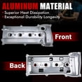 thumbnail image 6 of MITZONE Engine Valve Cover with PCV Hose & Gasket Compatible with 2001-2015 Toyota Camry Corolla RAV4 Highlander Solara Matrix Scion tC xB 2.4L Replace 11201-28014 11201-28033, 6 of 7