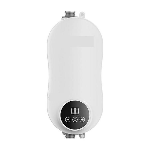 Water Heater Instant 4500W Tankless Electric Water Heater Shower Water Heater Bathroom Kitchen Heater Faucet ,Digital Temperature Display