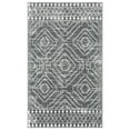 thumbnail image 3 of Lahome 3'x5'Washable Area Rug, Boho Living Room Rug, Non-Slip Farmhouse Rustic Bedroom Throw Mat, Non-Shedding Soft Geometric Floor Carpet for Kitchen Entry Office,Dark Grey, 3 of 8