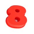 thumbnail image 1 of 0-9 Arabic Number Fondant Mold Craft Chocolate Baking Mould Cake Decorating Kitchen Pastry Tool, 1 of 4