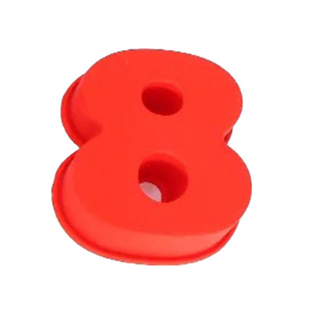 0-9 Arabic Number Fondant Mold Craft Chocolate Baking Mould Cake Decorating Kitchen Pastry Tool