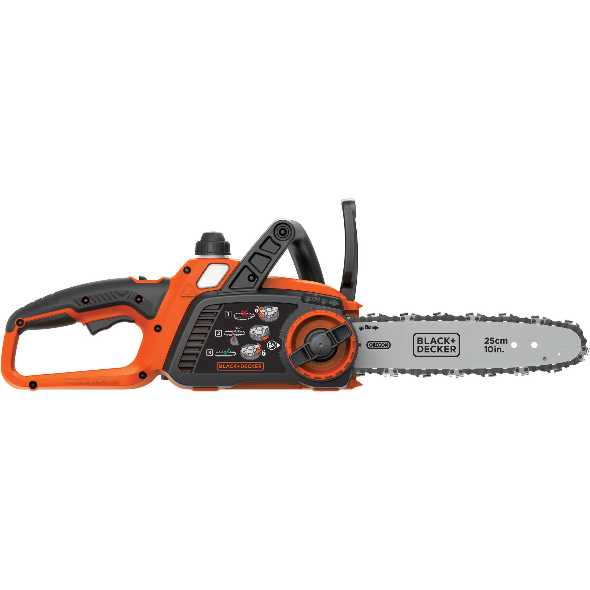 Cordless chainsaw GKC1825LB / 18 V / 25 cm, w.o. batt/charg, Black+Decker - Battery  chainsaws