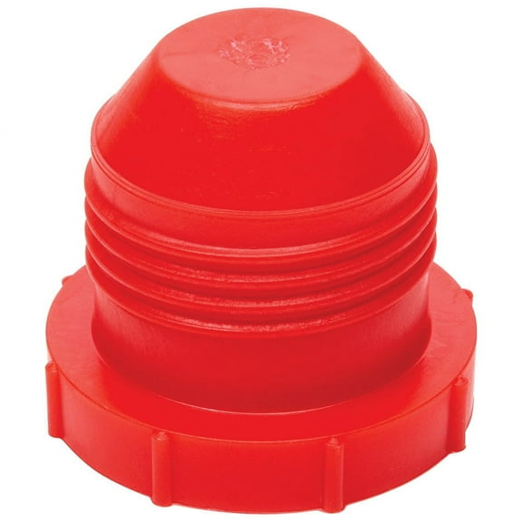 Allstar Performance ALL50816 Red Plastic 12 AN Dust Plug, (Pack of 10)