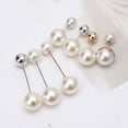 thumbnail image 5 of Personalized 7 Pcs Imitation Double Pearl Safety Pins Hat Scarf Clips Safety Pin, 5 of 6