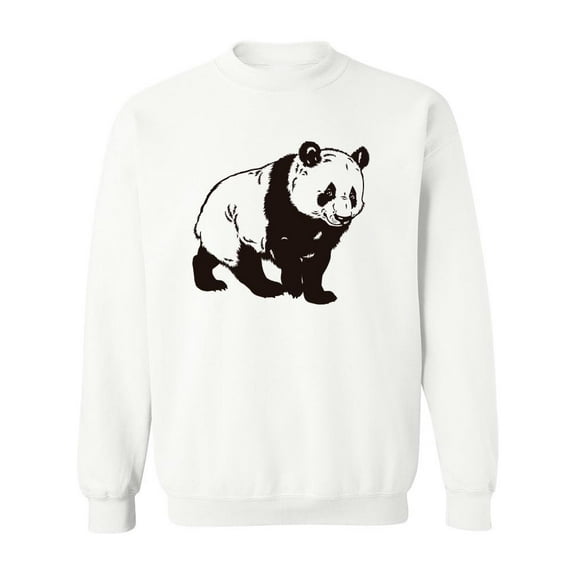 Giant Panda Bear. Sweatshirt Men -Image by Shutterstock, Male 3X-Large
