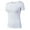 White, variant on TOPTIE Women's Compression Fitness Short Sleeve Crew Neck Shirt-Blue-XXL