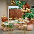 thumbnail image 4 of Ensemble d'Arche Guirlande de Ballons Cowboy Bleu 136 Pcs Réutilisable Ballons Imprimé Vache Bleu Clair Brun Ballon Rétro Sable Doré Blanc, 4 of 10