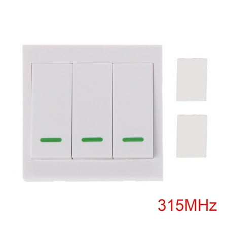 

Sailomoon 315MHz 433MHz RF Remote Control Wall Switch 2/3 Button Living Room Bedroom Wireless Smart Home Wall Panel Transmitter