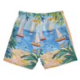 thumbnail image 7 of FORMRS Boys Swim Trunks Quick Dry Mesh Liner Boardshorts Sizes XS-XL, Blue Seaside, 7 of 7