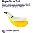 thumbnail image 3 of Juguete masticable para gatos Petstages Dental Banana Catnip Dental Health, 3 of 22