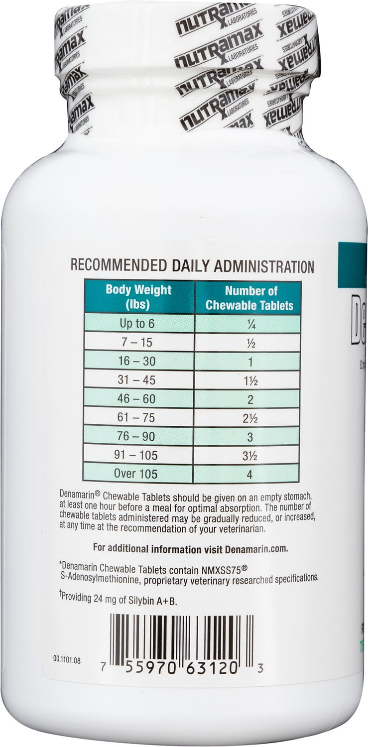 denamarin dosage for large dogs