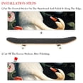 thumbnail image 2 of Swan Skateboard Grip Tape Stickers Pack of Two | Emery Surface PVC Back | 8.8x32.6in/22.4x83 cm, 2 of 5