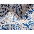 thumbnail image 7 of Unique Loom Bouquet Tradition Rug Ivory/Blue 5' 1" x 8' Rectangle Medallion Modern Perfect For Living Room Bed Room Dining Room Office, 7 of 7