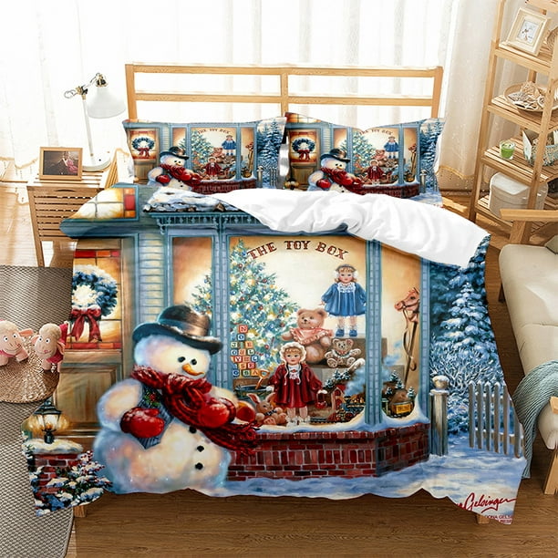 Christmas Quilts Queen Size - Patchwork Quilt Sets Queen Farmhouse ...