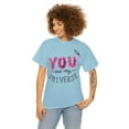thumbnail image 4 of You Are My Universe Love Unisex Heavy Cotton Tee, 4 of 9